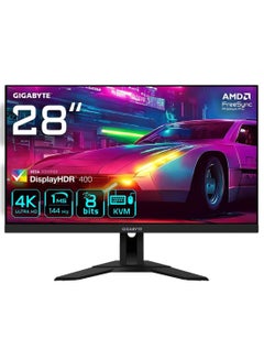 Buy 28 Inch SS IPS 4K/UHD (3840 x 2160) 144Hz FreeSync Premium Pro Gaming Monitor, M28U Black in Saudi Arabia