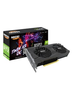 اشتري GeForce RTX 3050 Twin X2 OC 8GB GDDR6 Graphics Card Grey في السعودية