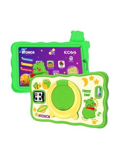 Buy Smart Android Kids Tablet 7-Inch Display Dual Sim 5G Network Built-In Stand Silicone Case With Carry Bag in UAE