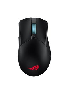 اشتري ROG Gladius III Wireless Gaming Mouse (Tri-Mode Connectivity with 2.4GHz and Bluetooth LE, Tuned 19,000 DPI Sensor, Hot Swappable Push-Fit II Switches, Ergo Shape, ROG Omni Mouse Feet) Black في الامارات