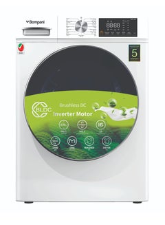 Buy Washer/Dryer White 8 Kg/ 6 Kg 1400Rpm Stainless Steel Drum Inverter Bldc Motor With 1 year manufacturer warranty 8 kg 2000 W BO5289N White in UAE