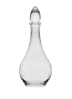 اشتري Pasabahce Oil,Vinegar and Juice Bottle,Clear Glass, With Glass Stopper -(1200ml)- Symphony Decanter-Turkey Made clear في مصر