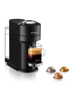 اشتري Vertuo Next Deluxe Coffee Espresso Machine New By Krups Single Serve Coffee And Espresso Maker One Touch To Brew 1.1 L 1500 W XN9108 Black في الامارات