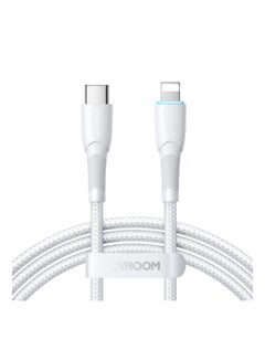 اشتري JOYROOM SA32-CL3 Starry Series 30W USB-C / Type-C to 8 Pin Fast Charging Data Cable, Length:1m White في مصر