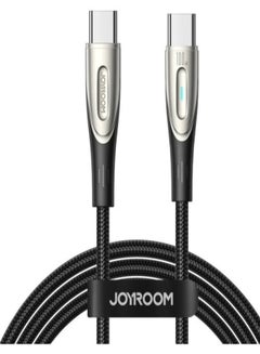 اشتري JOYROOM STAR-LIGHT SERIES SA27-CC5 CABLE USB-C / USB-C 100W 2M Black في مصر