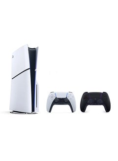 Buy PlayStation 5 Slim Console Disc Version With Extra Black Controller in UAE