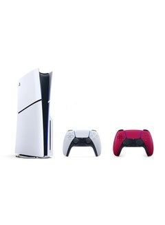 Buy PlayStation 5 Slim Console Disc Version With Additional Red Controller in Saudi Arabia