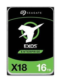 اشتري Exos X18 16TB Enterprise HDD - CMR 3.5 بوصة Hyperscale SATA 6 جيجابت/ثانية، 7200 دورة في الدقيقة، 512e و4Kn FastFormat، زمن الوصول المنخفض مع التخزين المؤقت المحسن (ST16000NM000J) في السعودية