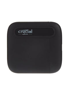 اشتري Crucial X6 Portable External SSD, 4TB Capacity, Up to 800MB/s Sequential Read, USB 3.2 Gen-2 (10Gb/s) Interface, Black | CT4000X6SSD9 4 TB في الامارات