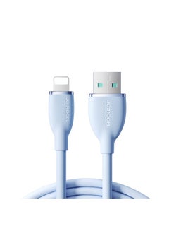 Buy SA29-AL3 Silicone Cable 27W/Lightning 3A 1.2M Blue in Egypt