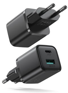 اشتري L-QP207 Travel series 20W dual ports Mini fast charger Black في مصر