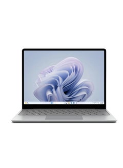 Buy SURFACE LAPTOP GO 3 12.4-Inch Display, Core i5-1235U Processor/8GB RAM/256GB SSD/Intel Iris Xe Graphics/Windows 11 Home English/Arabic Platinum in Saudi Arabia