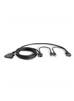 Buy OmniView Series Dual-Port KVM Cable, 12 feet, USB F1D9401-12 Black in UAE