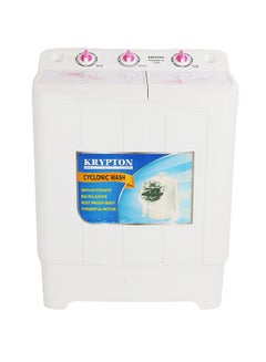 Buy Semi-Automatic Washing Machine 7.55 L KNSWM6124 White in Saudi Arabia