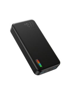 اشتري 30000 mAh JR-QP194/195/196 Dazzling Series 22.5W Power Bank 30000mAh Black في مصر