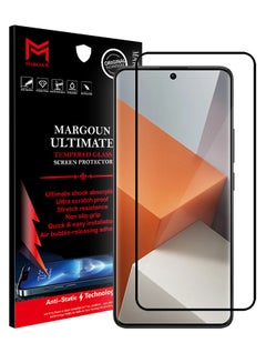 Buy Xiaomi Redmi Note 13 Pro+ Screen Protector Tempered Glass with 9H Hardness Anti-Scratch Glass flim Premium HD Clarity Clear in UAE