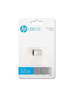 Buy v222w USB Flash Drive Metal Mini 32 GB in UAE