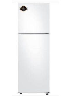 اشتري 304L Net Capacity Top Mount Freezer Refrigerator With Space Max Snow RT41CG5004WW White في الامارات