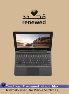 اشتري Renewed - Chromebook CB1C13 (2010) Laptop With 11.6-Inch Display, Intel Celeron Processor/2nd Gen/2GB RAM/16GB SSD/Intel HD Graphics Grey English Grey في السعودية