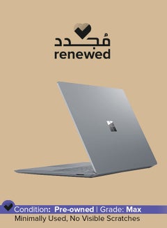 اشتري Renewed - Surface 1769 (2018) Laptop With 13.5-Inch Display, Intel Core i5 Processor/7th Gen/8GB RAM/128GB SSD/Intel HD Graphics English Silver في السعودية