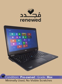 اشتري Renewed - Latitude E7440 (2014) Laptop With 14-Inch Display, Intel Core i5 Processor/4th Gen/4GB RAM/500GB HDD/Intel HD Graphics 4400 English Silver في السعودية