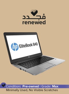 اشتري Renewed - Elitebook 840 G1 Laptop With 14-Inch Display, Intel Core i5 Processor/4th Gen/16GB RAM/1TB SSD/‎Intel HD Graphics 4400 English Black في السعودية