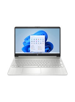 Buy 15-dy5131wm Laptop With 15.6-Inch FHD Display, Core i3-1215U Processor/8GB RAM/256GB SSD/Intel UHD Graphics/Windows 11 English Natural Silver in UAE