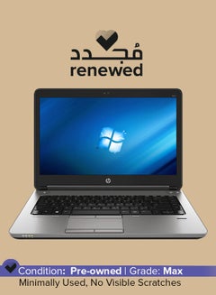 اشتري Renewed - Probook 640 G1 (2015) Laptop With 14-Inch Display, Intel Core i5 Processor/4th Gen/8GB RAM /256GB SSD/1GB Intel HD Graphics 520 English Black في السعودية