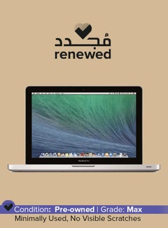 Buy Renewed - Macbook Pro A1278 (2011) Laptop With 13.3-Inch Display, Intel Core i5 Processor/3rd Gen/8GB RAM/500GB SSD/512MB Intel HD Graphics English Silver in Saudi Arabia