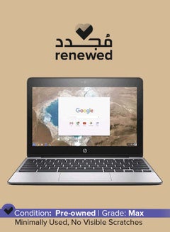 Buy Renewed - Chromebook G5 Laptop With 14-Inch Display,Intel Celeron Processor/4GB RAM/32GB EMMC/Chrome OS English Grey in Saudi Arabia