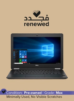 اشتري Renewed - Latitude 5270 (2016) Laptop With 12.5-Inch Display,Intel Core i5 Processor/6th Gen/8GB RAM/256GB SSD/Intel HD Graphics Black English Black English Black في السعودية