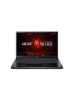 اشتري Nitro V15 Gaming Laptop With 15.6-Inch Display, Core i5-13420H Processor/16GB DDR5 RAM/512GB SSD/6GB NVidia GeForce RTX 4050 Graphics/Windows 11 Home English Obsidian Black في الامارات