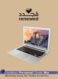 Buy Renewed - Macbook Air MQD32LL/A (2017) Laptop With 13.3-Inch Display, Core i5 Processor/5th Gen/8GB RAM/512GB SSD/1536MB Intel HD Graphics 6000 English Silver in Saudi Arabia