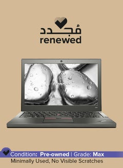 Buy Renewed -  ThinkPad X250 Renewed Laptop With 12.5 inch Display,Intel Core i3-5th Generation CPU/8GB RAM/180GB SSD/Windows 10 English Black in Saudi Arabia