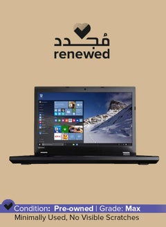 Buy Renewed - ThinkPad L470 (2017) Laptop With 14-Inch Display,Intel Core i5 Processor/6th Gen/8GB RAM/512GB SSD/Intel HD Graphics 520 English Black in Saudi Arabia