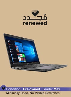 Buy Renewed - Latitude 5400 Business Laptop With 14-Inch Full HD Display,Core i7-8665U Processor/16GB RAM/512GB SSD/Intel UHD Graphics/Windows 10 Pro English/Arabic Black in Saudi Arabia