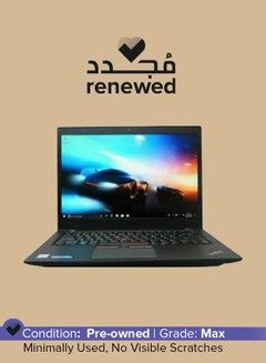 Buy Renewed - Thinkpad T460s Laptop With 14 Inch Display,Intel Core i7-6600U/8GB RAM/512B SSD/Windows 10 English Graphite in Saudi Arabia