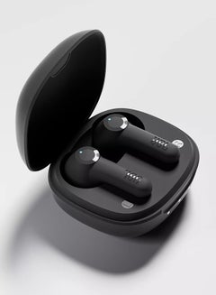 Buy Compact Bluetooth True Wireless In-Ear Earbuds Black in Saudi Arabia