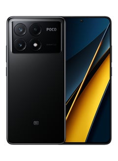 اشتري بوكو X6 5G برو ثنائي الشريحة بذاكرة رام سعة 12 جيجابايت وذاكرة داخلية سعة 512 جيجابايت ويدعم تقنية 5G بلون أسود - إصدار عالمي في الامارات