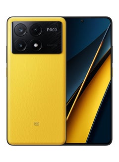 Buy POCO X6 Pro 5G Dual SIM Yellow 12GB RAM 512GB 5G - Global Version in UAE
