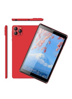 Buy 8-Inch Smart Tablet PC Android Tab IPS Display Pre-fixed Eye Protect Tempered Glass With Protective Case Single Sim 5G LTE WiFi Zoom And Tiktok Supported in UAE
