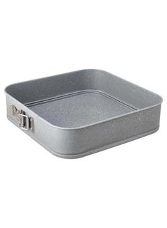 Buy Square Granite Cake Mould Grey 28x28cm in Egypt