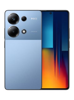 اشتري POCO M6 Pro ثنائي الشريحة، أزرق، 8 جيجابايت رام، 256 جيجابايت، 4G - الإصدار العالمي في الامارات