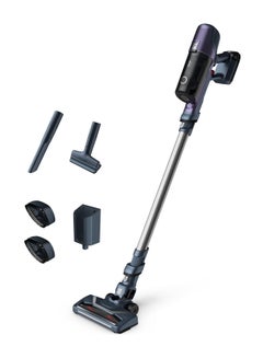 اشتري Cordless Stick Vacuum Cleaner 0.55L Dust Container Allergy Kit 100 W TY6837HO Purple/Grey في السعودية