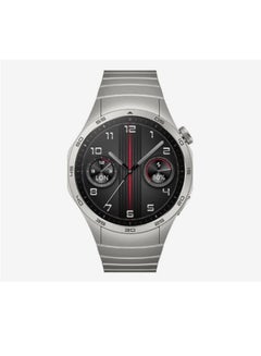 Buy Watch GT4 46mm - Grey Stainless Steel Strap Grey in Egypt
