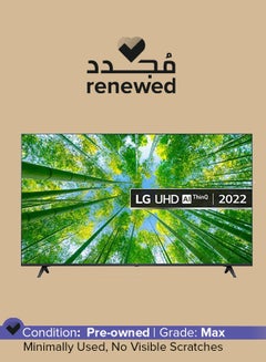 اشتري Renewed - LED 55-Inch 4K Smart TV 2022 55UQ80006LB Black في الامارات