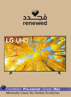 Buy Renewed - 70-Inch Class LED 4K UHD Smart webOS 22 TV 70UQ7590PUB Black in UAE