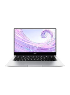 Buy Matebook D14 Laptop/ Intel Core i3-11115G4/ 14inch FHD/ 8GB RAM/ 256GB SSD/ Shared Intel Iris Xe Graphics/ Windows 11 Home/ Middle East Version -[NbD-WD19A] English/Arabic Mystic Silver in UAE