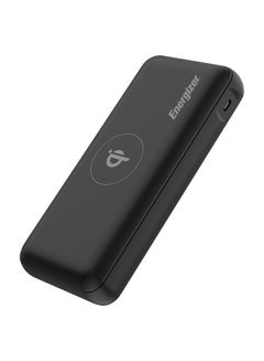 Buy 20000 mAh Ultimate Qi Certified Wireless Power Delivery Power Bank, Triple Outputs 15W Max Wireless Output, 20W PD Type-C, USB-A Output, Dual Inputs - Micro USB And Type-C, LCD Display Black in Saudi Arabia