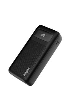 Buy 30000 mAh Ultimate 30W Power Delivery Power Bank, Six Outputs - 4x USB-A Outputs, 2x Type-C Outputs, LCD Indicator, PowerSafe Management Black in Saudi Arabia